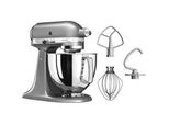 KITCHENAID Küchenmaschine 5KSM125EER, silber (kontur, silber), B:24cm H:36cm T:37cm, Küchenmaschinen, Küchenmaschine