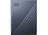 WD externe HDD-Festplatte My Passport Ultra, blau, 4 TB, Festplatten