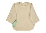 Lätzchen STERNTALER Ärmellätzchen Dino Rexi, Baby, beige, Baumwolle, Lätzchen