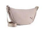 Handtasche PUMA HER 3L Halbrunde Tasche Damen, Damen, Gr. B/H/T: 33cm x 17cm x 10cm onesize, sandstone beige, Taschen Handtasche