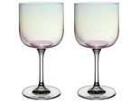 Weinglas Weingläser Like Glass 270 ml 2er Set, bunt (pearl), 2 tlg., Glas, LIKE. BY VILLEROY & BOCH, Trinkgefäße, Weinglas