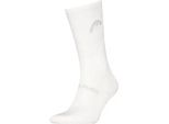 Tennissocken HEAD HEAD TENNIS CREW 1P, Gr. 39-42, weiß, Materialmix, normal, Socken Tennissocken, Dämpfungszonen für zusätzlichen Komfort