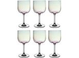 Weinglas Weingläser Like Glass 270 ml 6er Set, bunt (pearl), 6 tlg., Glas, LIKE. BY VILLEROY & BOCH, Trinkgefäße, Weinglas
