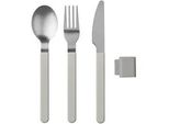 Besteck-Set MEPAL Besteck-Set Silueta, weiß (nordic weiß), Essbesteck-Sets