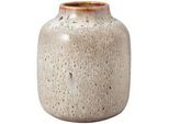 Dekovase Vase Lave Home ¿ 15,5 cm beige, beige, LIKE. BY VILLEROY & BOCH, Vasen