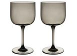 Weinglas Weingläser Like Glass 270 ml 2er Set, grau (smoke), 2 tlg., Glas, LIKE. BY VILLEROY & BOCH, Trinkgefäße, Weinglas