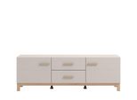 Tv-Bank Home Affaire "Essex, Tv-Board, Tv-Kommode, Tv-Schrank, Tv-Unterschrank, Tv-MöBel", Kaschmir, B:154Cm H:50,5Cm T:41,5Cm, Holzwerkstoff, Kunststoff, Mdf, Metall, Sideboards, Elegantes Lowboard (154 Cm) In Kaschmir Mit Viel Stauraum