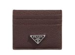 Prada Portemonnaies - Credit Card Holder - Gr. unisize - in Braun - für Damen