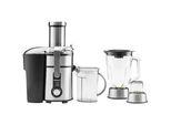 GASTROBACK Entsafter Design Multi Juicer Digital Pro 40153, silber, B:39cm H:45cm T:37cm, Entsafter