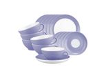 Seltmann Weiden Teeservice Liberty Pure Colors 18Er Set