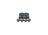 Makita Power Source Kit Li 18V 4X 5Ah Akkus + DoppelladegeräT (199483-0)