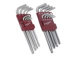 Kraftwerk WinkelstiftschlüSsel-Satz 1.5-10 Mm & Tx-WinkelstiftschlüSsel-Satz T10 - T50 (3602+3608)