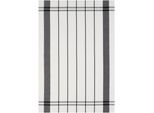 Geschirrtuch Stuco "Gestreift", Schwarz-Weiß (Weiß, Schwarz), B:50Cm L:70Cm, 100% Baumwolle, GeschirrtüCher, Geschirrtuch
