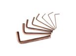 Ks Tools Bronzeplus Innensechskant-WinkelstiftschlüSsel-Satz Lang 8-Teilig (963.1515)