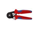 Knipex 97 53 04 Selbsteinstellende Crimpzange FüR AderendhüLsen Mit SeiteneinfüHrung Mit Mehrkomponenten-HüLlen BrüNiert 180 Mm)