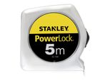Taschenrollbandmaß L.5M B.19Mm Powerlock Stanley Genauigk.Ii (0-33-194)