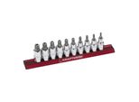 Kraftwerk Loch-Ribe-Bit-Stecknusssatz 1/2", 10-Tlg. (329099)"