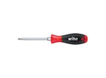 Wiha Schraubendreher Softfinish® Pozidriv Mit Sechskantklinge Und Sechskantansatz PZ2 X 100 Mm (00777)