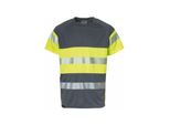 Holex Warnschutz T-Shirt, Grau / Gelb, Unisex-GrößE: Xs (091656 Xs)