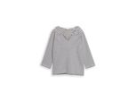 Tom Tailor Damen Langarmshirt Mit Streifenmuster, Blau, Gestreift, Gr. Xl