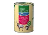 Real Nature Adult Cerf & Poulet 24X400 G