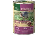 Real Nature Wilderness Nourriture Humide Chien Adulte Mellow Fields - Buffle & Agneau 24X400 G
