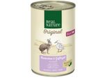 Real Nature Adult Lapin Et Volaille à L’Huile De Lin 24X400 G
