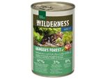 Real Nature Wilderness Nourriture Humide Pour Chat, Adulte Ranger Forest Sanglier Au Canard, Lapin Et Cerf 24X400 G