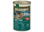 Real Nature Wilderness Nourriture Humide Pour Chat, Adulte Dark Fjord Sanglier Au Canard Et Au Renne 12X400 G