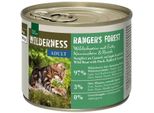 Real Nature Wilderness Adult Ranger Forest Sanglier Au Canard, Lapin Et Cerf 6X200 G