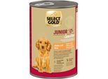 Select Gold Nourriture Humide Chien Sensitive Junior Poulet Et Riz 6X400 G