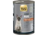 Select Gold Pure BoîTes De PâTéE Chat Adute Sanglier 6X400 G