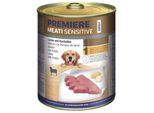 Premiere Meati Sensitive Nourriture Humide Pour Chien, Adult Lamm & Kartoffel 6X800 G