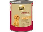 Select Gold Sensitive BoîTes De Nourriture Humide Chiot Poulet Et Riz 24X800 G