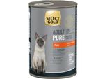 Select Gold Pure BoîTes De PâTéE Chat Adute Dinde 6X400 G