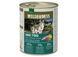 Real Nature Wilderness Adult Dark Fjord Saumon, Renne Et Canard 6X800 G