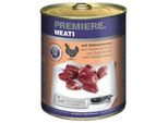 Premiere Meati Nourriture Humide Pour Chien, Adulte, CœUr De Poulet 6X800 G