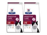 Hill's Prescription Diet I/D Croquettes Pour Chats Au Poulet, Adulte, Pour Soutenir La Digestion 2X3 Kg