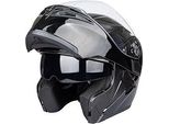 Helm für Motorräder Full-Face Motorcycle Helmet Tragbarer Integralhelme Flip-up Motorradhelm von ECE