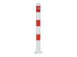 Schake Absperrpfosten Typ 493P, Ortsfest, Ø 108Mm, Feuerverzinkt)