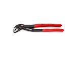 Knipex 87 21 300 Cobra® Quickset Hightech-Wasserpumpenzange Mit Rutschhemmendem Kunststoff üBerzogen Grau Atramentiert 300 Mm)