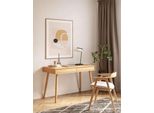 Schreibtisch Woodman "Carson", Eiche, B:120Cm H:77,5Cm T:60Cm, Tische, Schreibtisch, Breite 120 Cm, Schubladen Mit Push-To Open, Fsc
