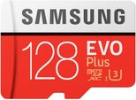 SAMSUNG Speicherkarte microSDXC 128 GB EVO Plus, rot, 128 GB, Speicherkarten