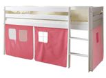 Spielbett Holz Malte Ca. 90X200 Cm Rosa