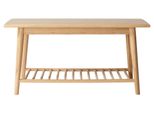 Schuhbank Ca.90X45X35Cm Bambus Massiv