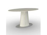 Esstisch Thiago Creme Mdf/Stein Ca. 160X90 Cm