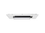 LED-Deckenleuchte Hutson Schwarz/Weiß max. 60 Watt Deckenlampe
