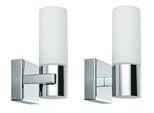 Wandleuchte Gemini In Chromfarben Max. 40 Watt Wandlampe