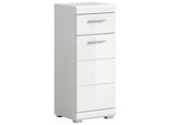Unterschrank Scout Weiß Hochglanz Ca. 37X88X31 Cm