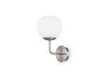 Wandleuchte Erich Weiß/Nickelfarben Max. 40 Watt Wandlampe